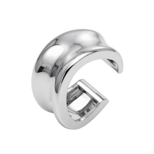 Серьга-кафф из серебра