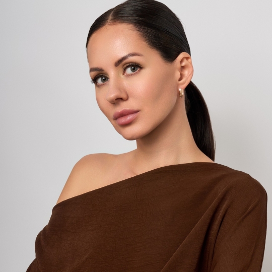 Серьги из золота 