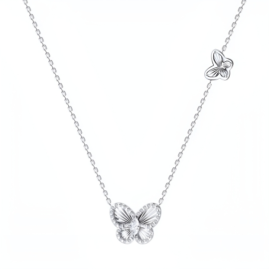 Колье из серебра