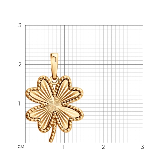 Подвеска из золота с бриллиантами