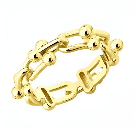 Кольцо из серебра с фианитами