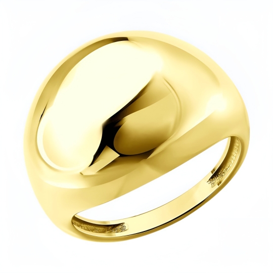 Серьги из серебра, покрытие Вермель золото 999 пробы