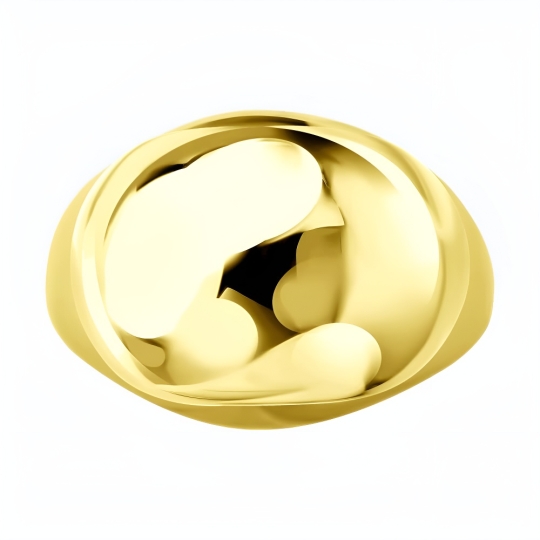 Серьги из серебра, покрытие Вермель золото 999 пробы