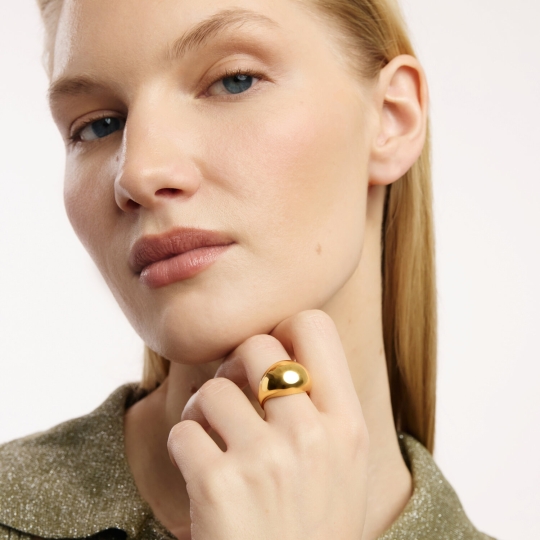 Серьги из серебра, покрытие Вермель золото 999 пробы