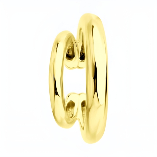 Серьги из серебра с гранатами и фианитами