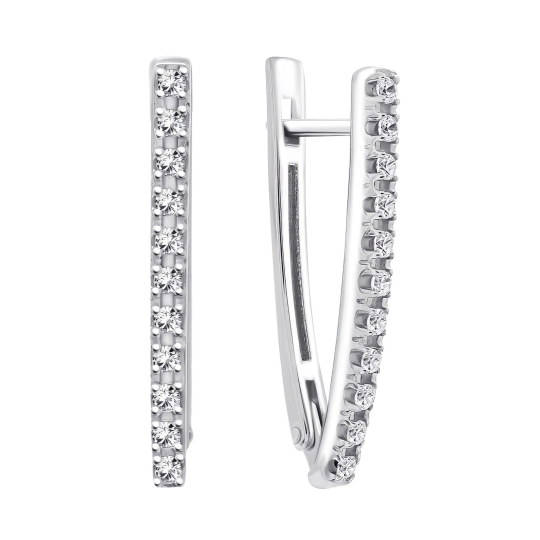 Серьги из серебра