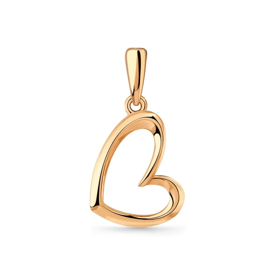 Подвеска из золота с фианитами