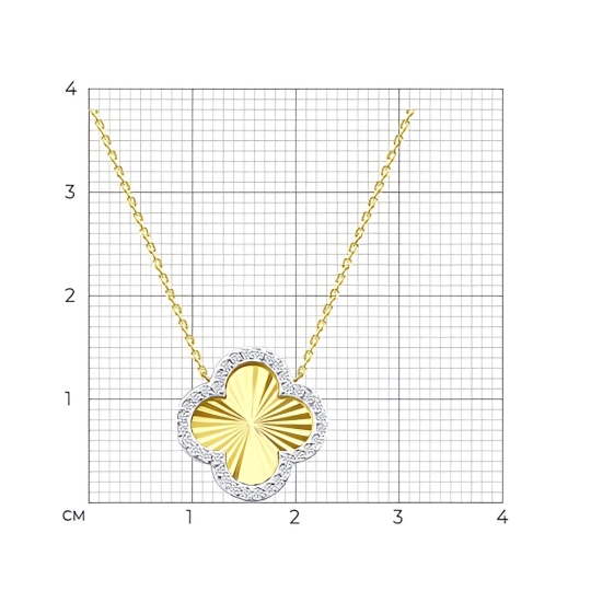 Колье из золота с бриллиантами