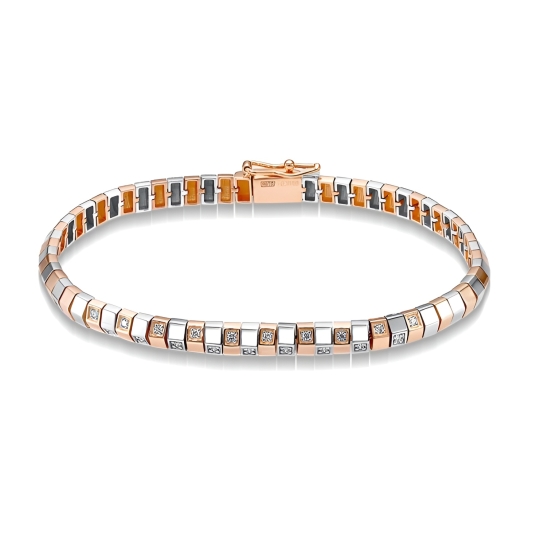 Браслет из золота с топазами Swiss