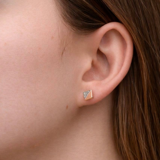 Кольцо из золота с бриллиантами