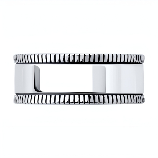 Кольцо из серебра с фианитами