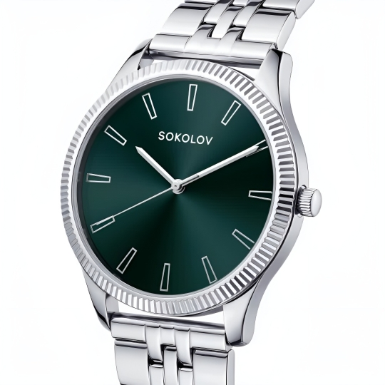 Мужские стальные часы