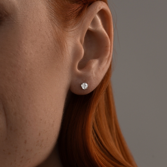 Серьги из серебра 