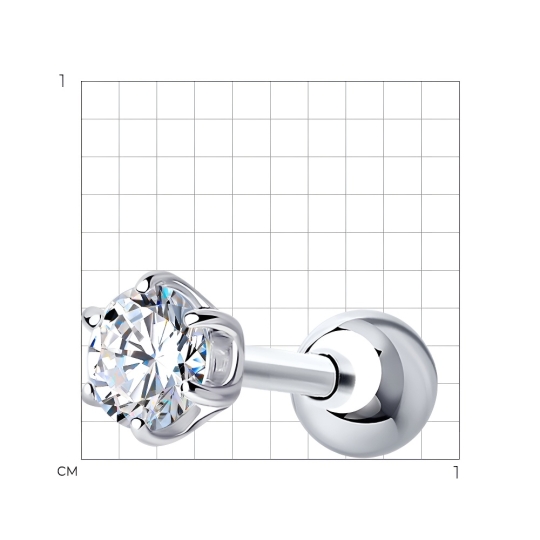 Серьги из серебра 