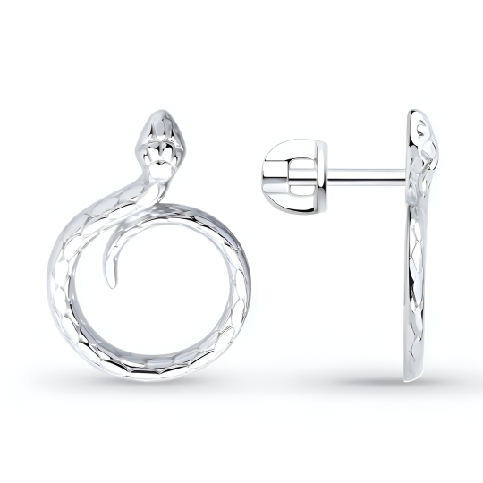 Серьги из серебра