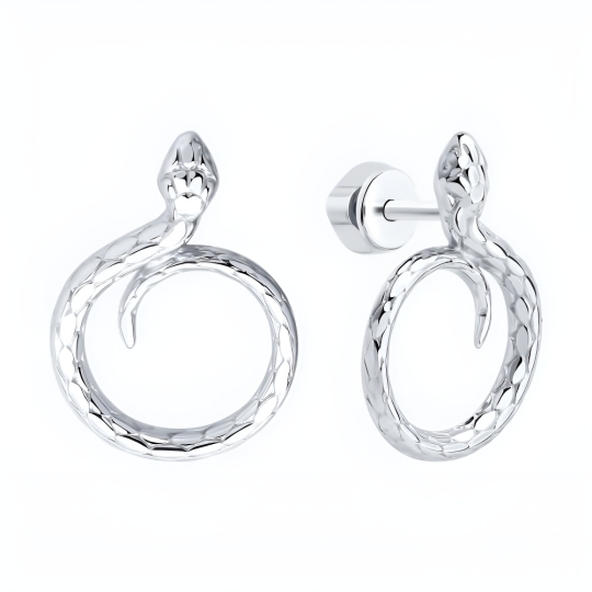 Серьги из серебра