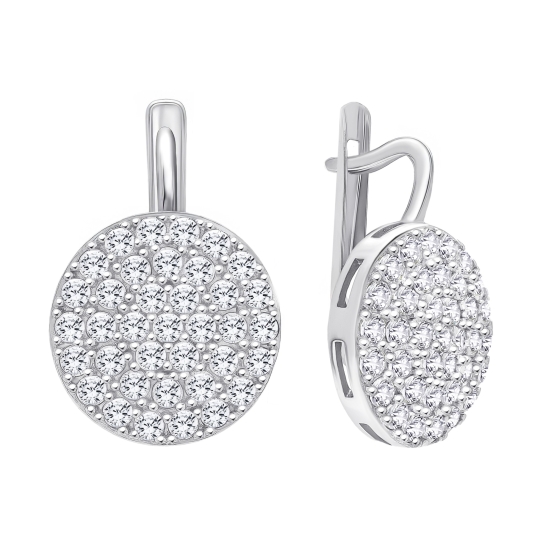 Серьги из серебра