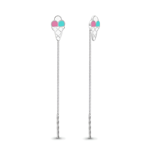 Серьги из серебра