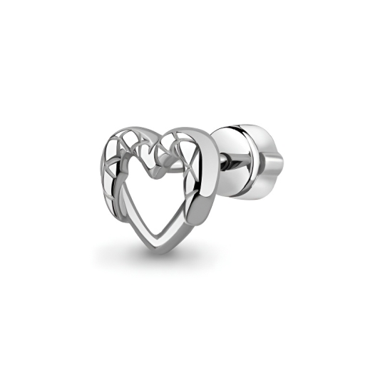 Серьги из серебра с бриллиантами
