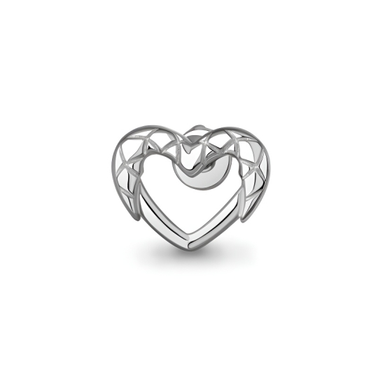 Серьги из серебра с бриллиантами