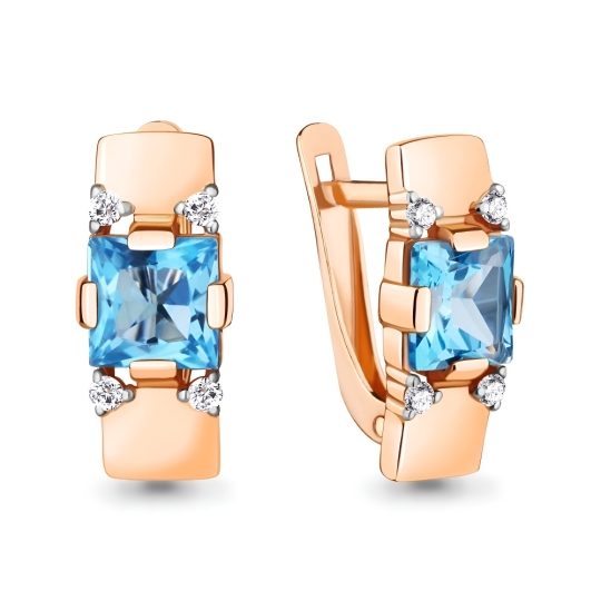 Серьги из серебра с жемчугом