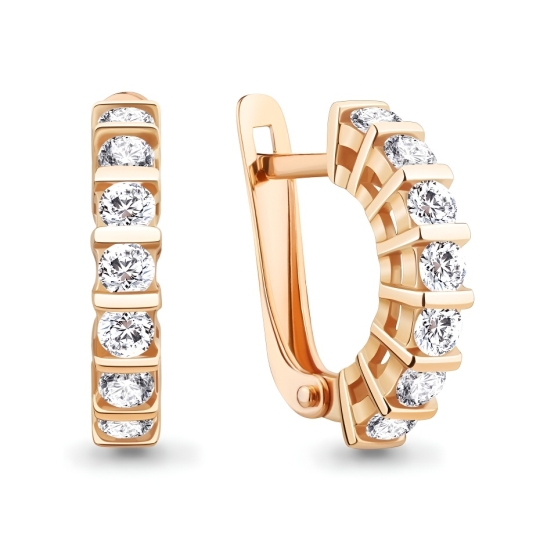 Серьги из серебра с бирюзой