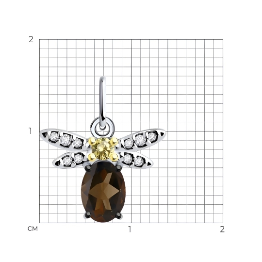 Подвеска из серебра