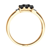 Кольцо из золота с бриллиантами 