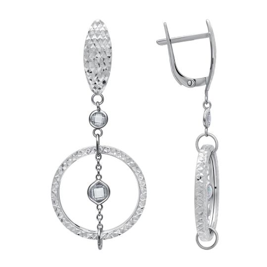 Серьги из серебра