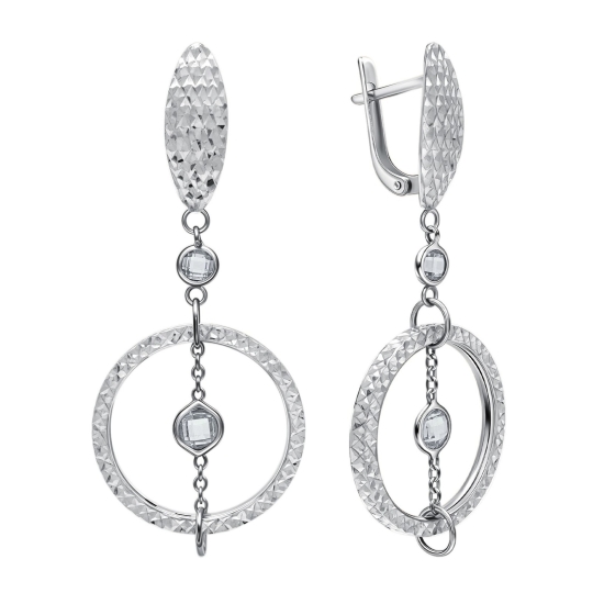Серьги из серебра