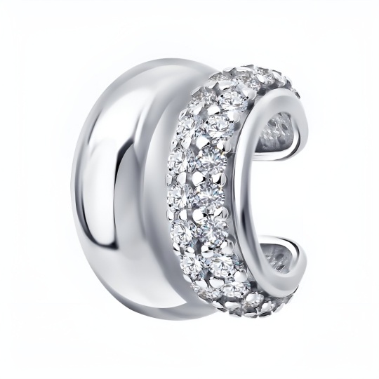 Серьги из серебра с агатами