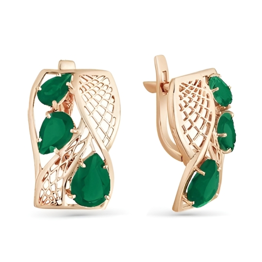 Серьги из золота