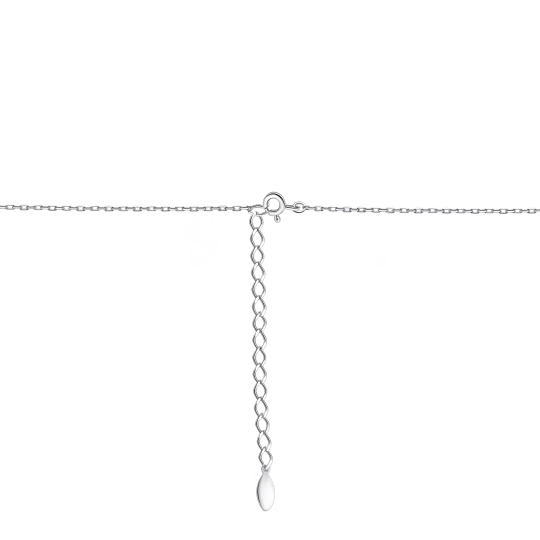 Колье из серебра