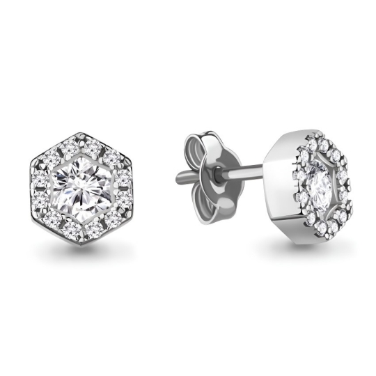 Серьги из серебра