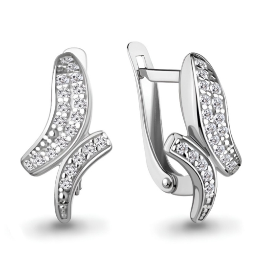 Серьги из серебра
