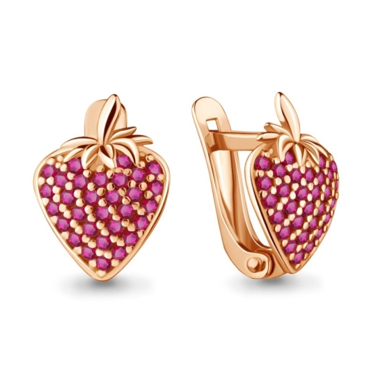 Серьги-конго из серебра