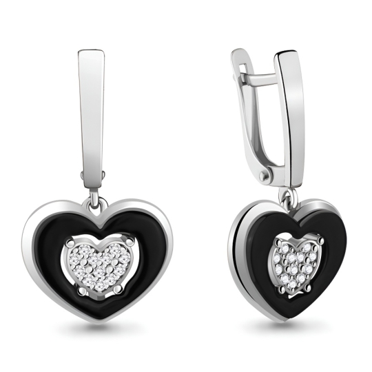Серьги из серебра