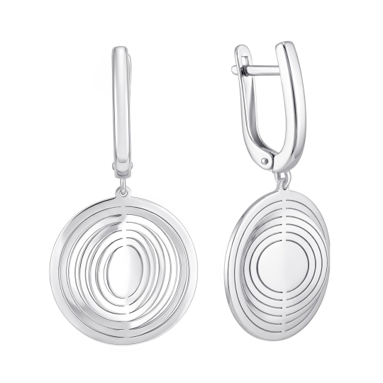 Серьги из серебра 