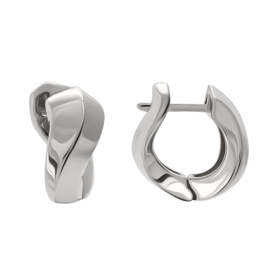 Серьги из серебра с эмалью