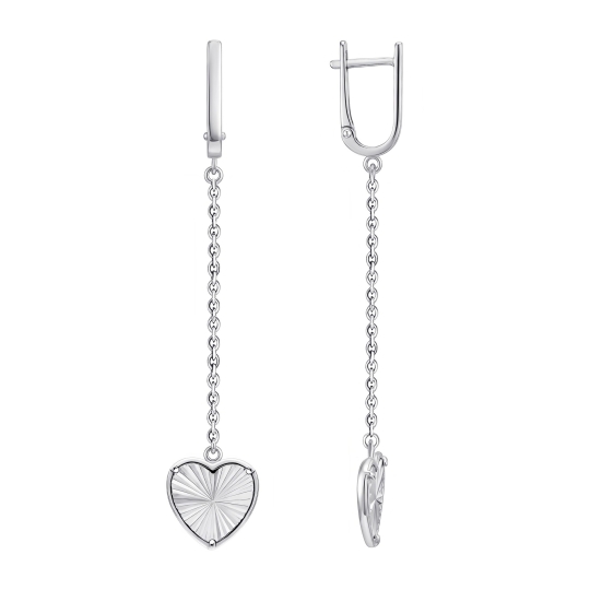 Серьги из серебра