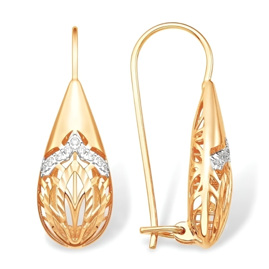 Серьги из золота