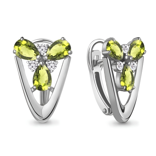 Серьги из серебра