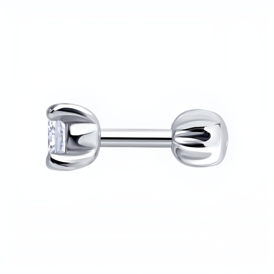Серьги из серебра с эмалью