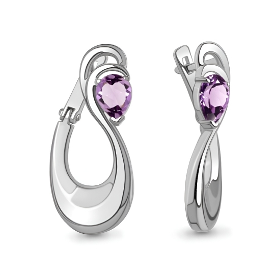 Серьги из серебра 