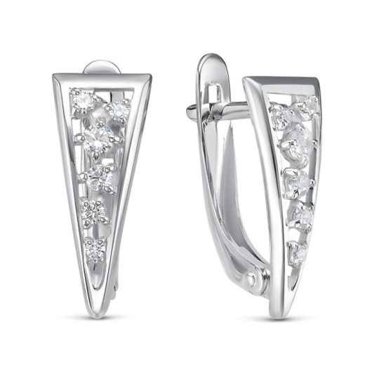 Серьги из серебра
