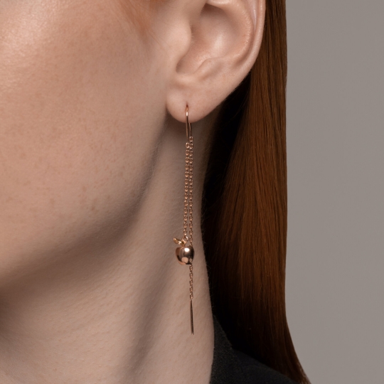 Серьги из серебра