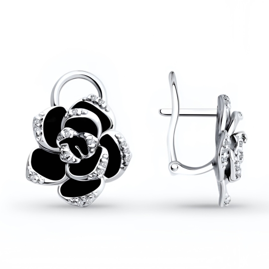 Серьги из серебра