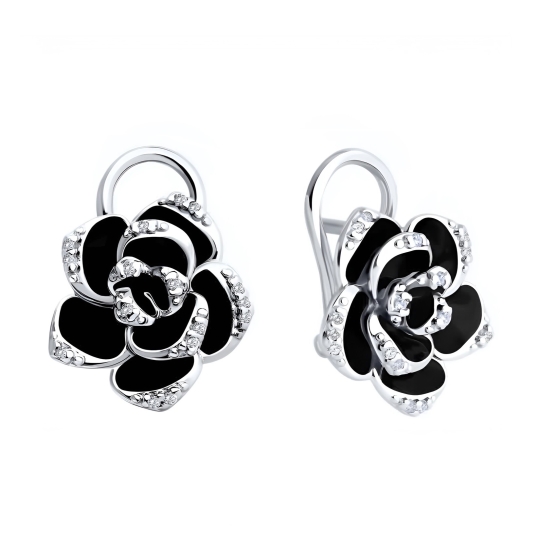 Серьги из серебра