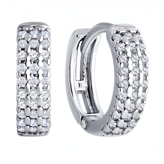 Серьги из серебра