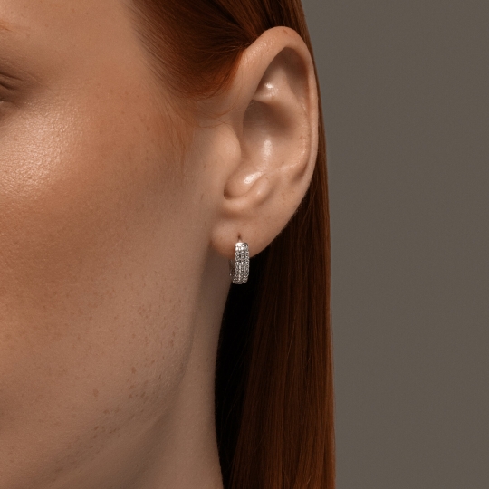Серьги из серебра